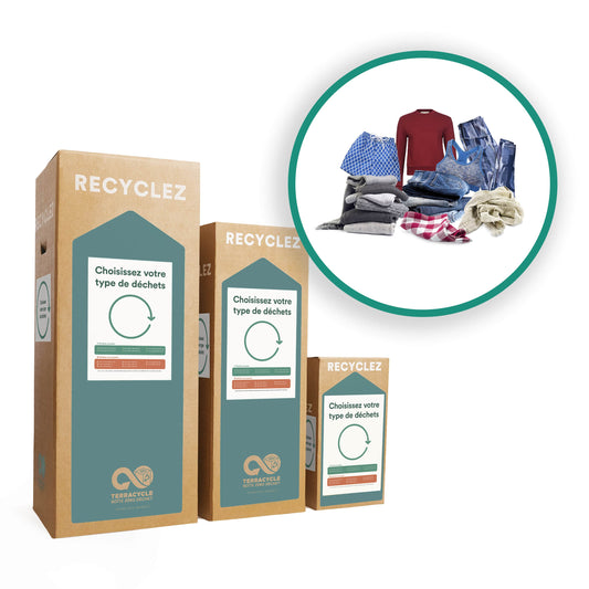 Solution de recyclage pour textiles et vêtements