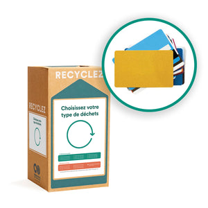 Recyclage des cartes en plastique et pvc