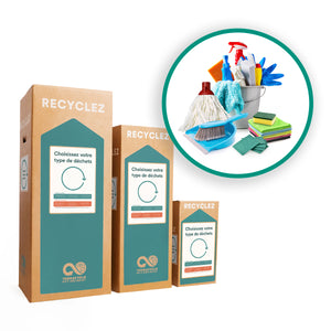 Recyclage des accessoires de nettoyage