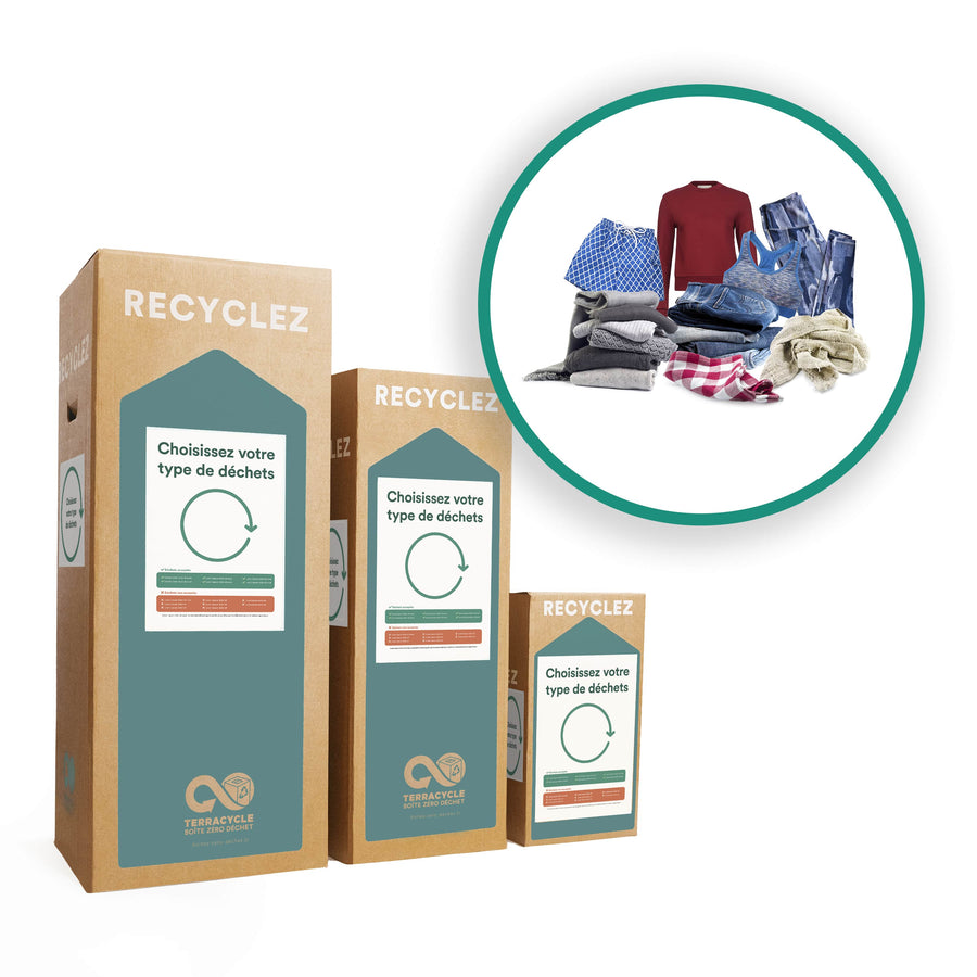 Solution de recyclage pour textiles et vêtements 