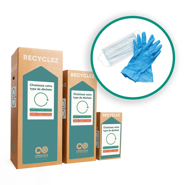 Solution de recyclage pour Masques de Protection et Gants Jetables