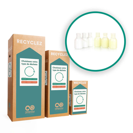 Solution de recyclage pour Produits d'Accueil et Cosmétiques Hôteliers 