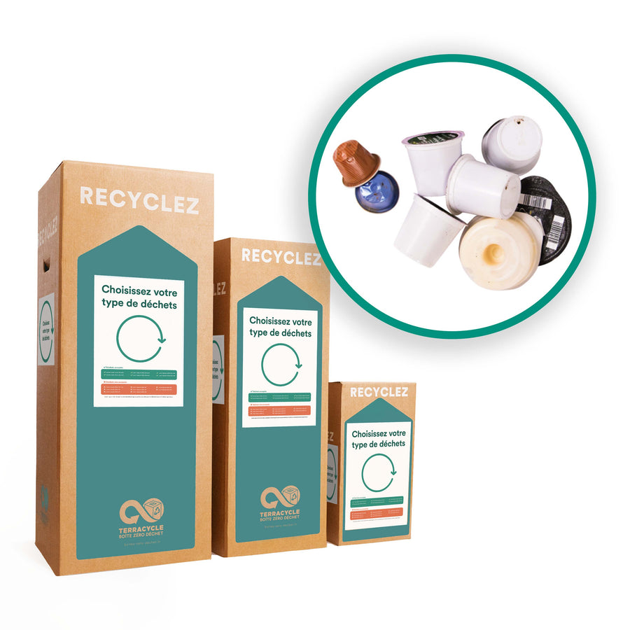 Recycler vos capsules et dosettes de café avec Boîte Zéro Déchet 