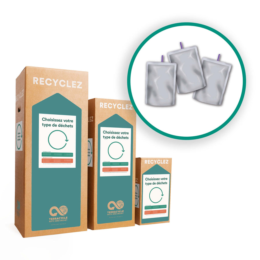Solution de recyclage pour Sachets de boisson en aluminium
