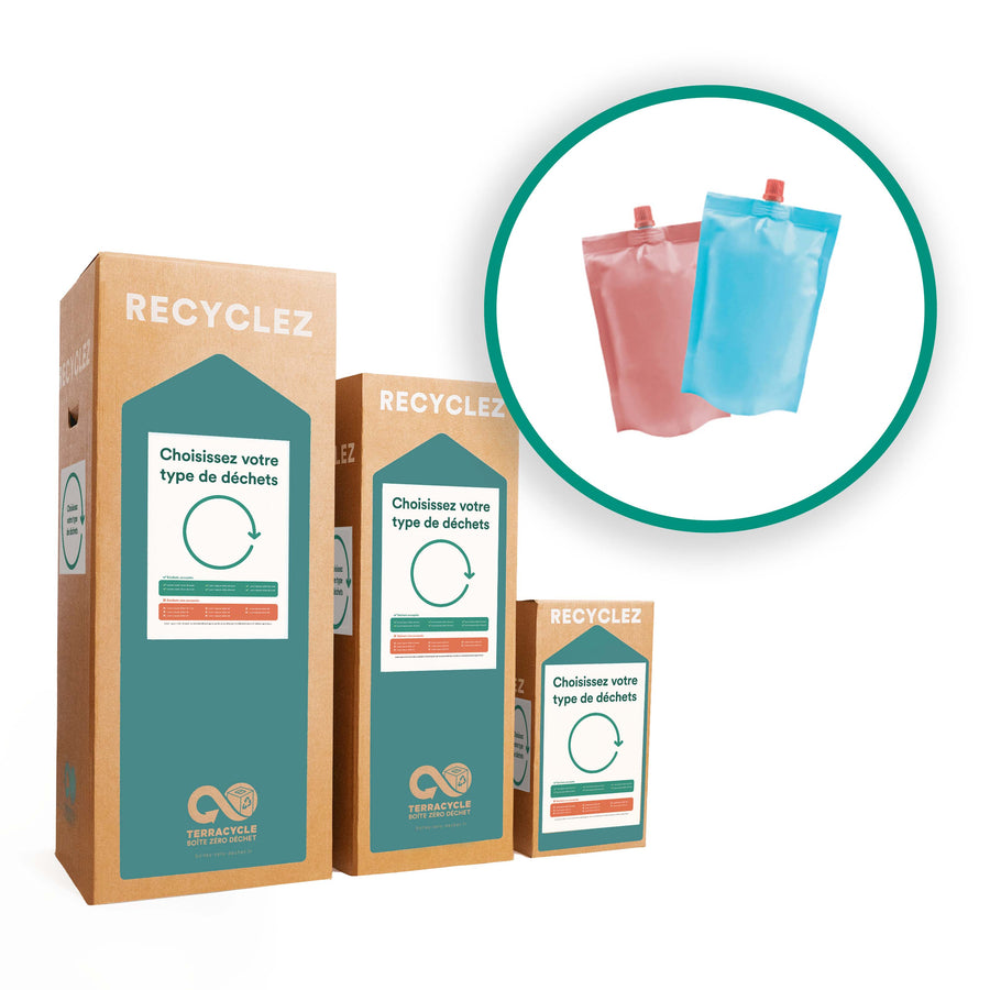 Solution de recyclage pour Gourdes Alimentaires